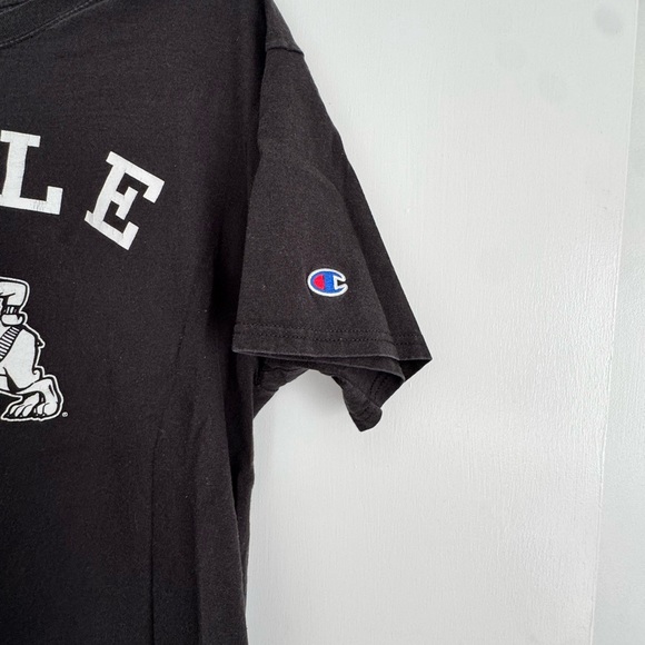 Vintage Champion Black Yale Bulldog Tee - Picture 2 of 3
